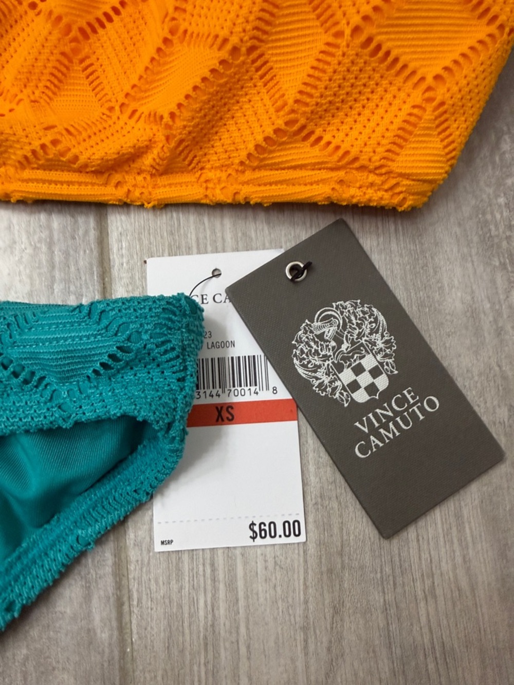 NWT! $270 value Vince Camuto luxury cruise/beach/resort ready bikini set! - Picture 2 of 13